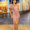 Vestido de Festa Longo Rose