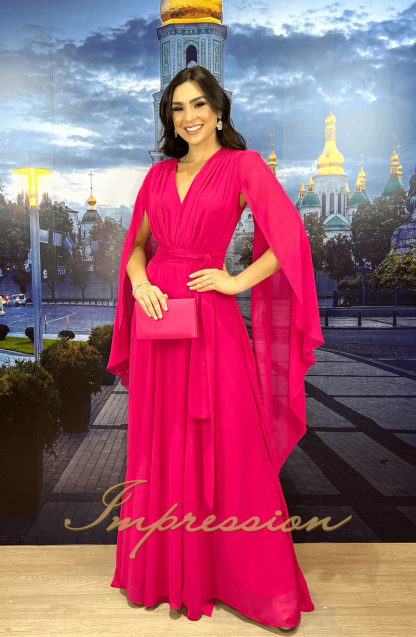 Vestido de Festa Longo Pink - Imagem 3