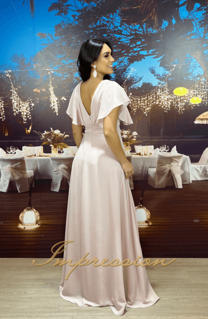 Vestido de Festa Longo Rose - Image 2
