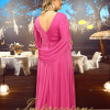 Vestido de Festa Longo Plus Size Pink - Imagem 2