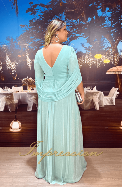 Vestido de Festa Longo Plus Size Tifany - Image 2