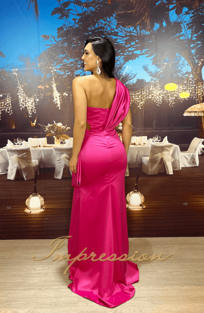 Vestido de Festa Longo Pink - Imagem 2