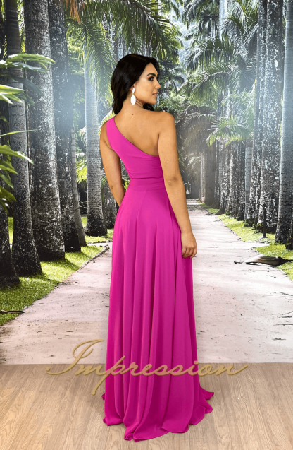 Vestido de Festa Longo Pink - Image 2