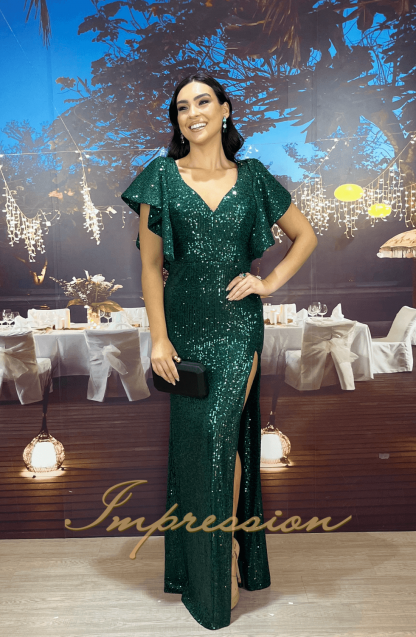 Vestido de Festa Longo Verde - Imagem 3
