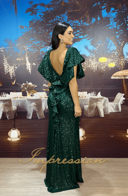 Vestido de Festa Longo Verde - Imagem 2