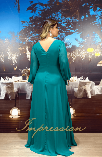 Vestido de Festa Longo Plus Size Tifany - Image 2