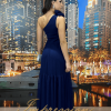 Vestido de Festa Longo Azul Marinho - Imagem 2