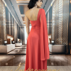 Vestido de Festa Longo Terracota - Imagem 2