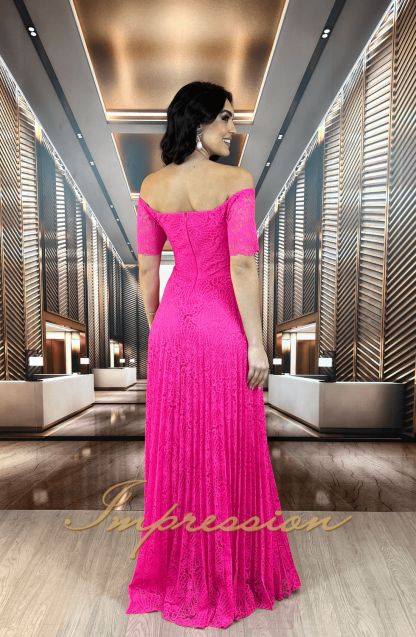 Vestido de Festa Longo Pink - Image 2