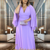 Vestido de Festa Longo Plus Size Lavanda - Imagem 5