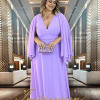 Vestido de Festa Longo Plus Size Lavanda - Imagem 3