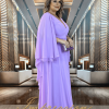 Vestido de Festa Longo Plus Size Lavanda - Imagem 4