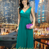 Vestido de Festa Longo Verde Esmeralda - Imagem 3
