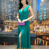 Vestido de Festa Longo Verde Esmeralda - Imagem 4