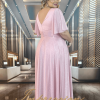 Vestido de Festa Longo Plus Size Rose - Image 2