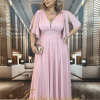 Vestido de Festa Longo Plus Size Rose - Image 4