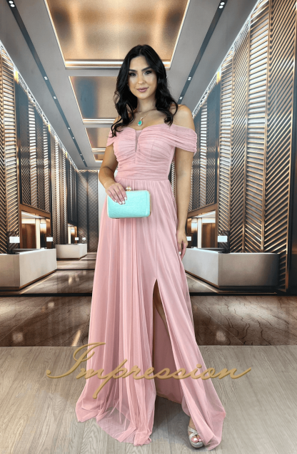 Vestido de Festa Longo Rose - Image 3