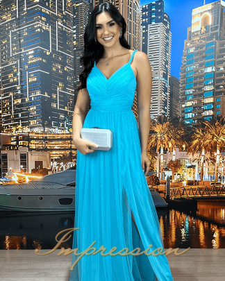 Vestido de Festa Longo Tifany Brilho