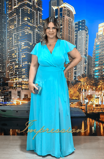 Vestido de Festa Longo Plus Size Tifany - Image 2