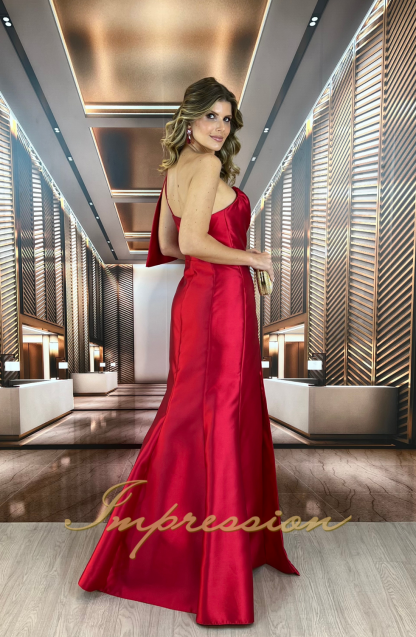 Vestido de Festa Longo Vermelho - Imagem 2