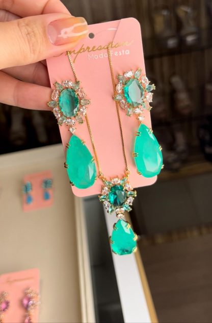 Conjunto de Festa Verde