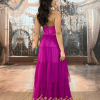 Vestido de Festa Longo Fucsia - Imagem 2