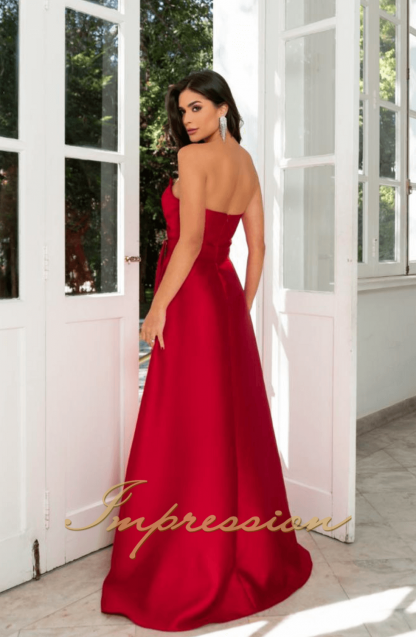 Vestido de Festa Longo Vermelho - Imagem 2
