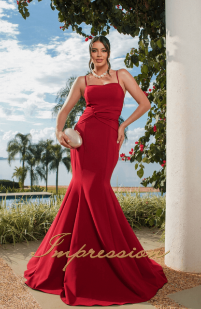 Vestido de Festa Longo Marsala