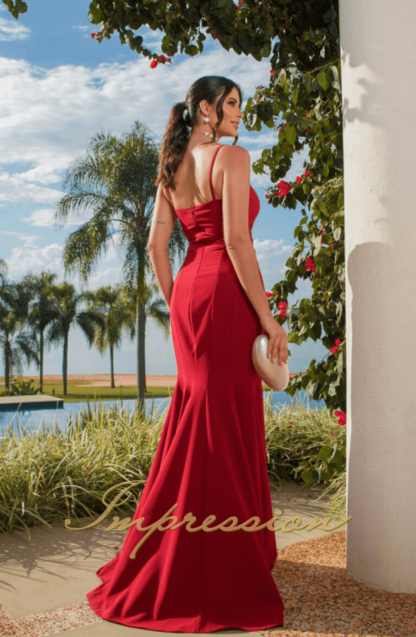 Vestido de Festa Longo Marsala - Imagem 2