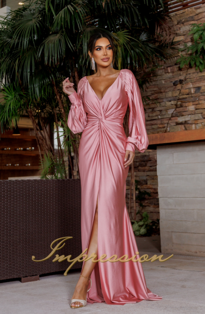 Vestido de Festa Longo Rose - Image 2