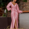 Vestido de Festa Longo Rose