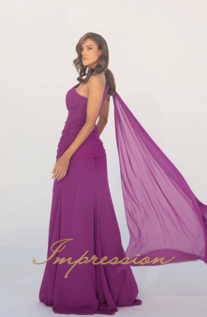 Vestido de Festa Longo Fucsia - Image 2