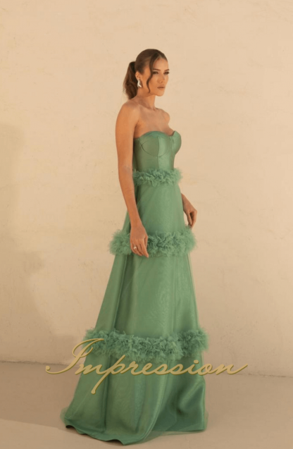 Vestido de Festa Longo Verde