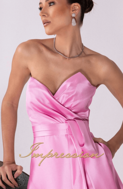 Vestido de Festa Longo Rosa - Image 2