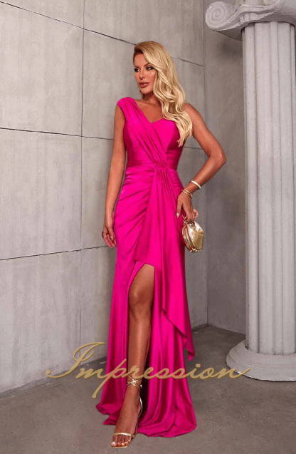 Vestido de Festa Longo Pink - Imagem 3
