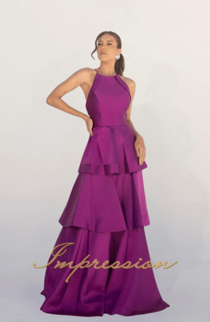 Vestido de Festa Longo Fucsia