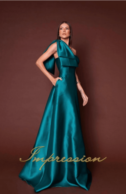 Vestido de Festa Longo Petroleo - Imagem 2
