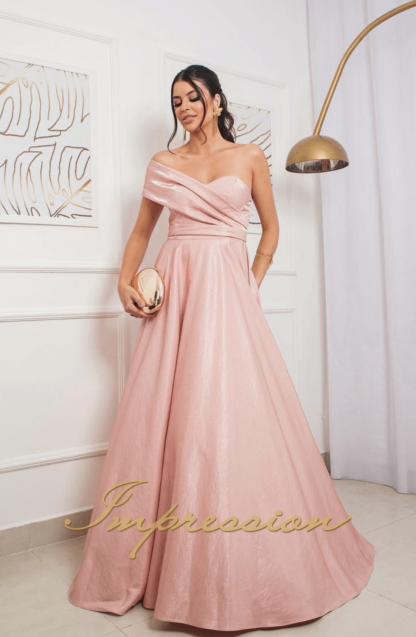 Vestido de Festa Longo Rose