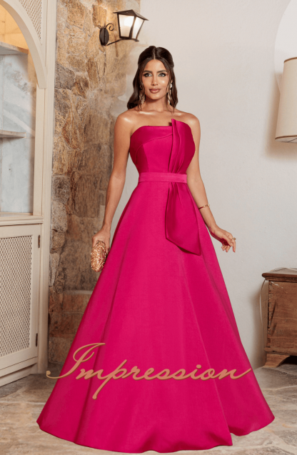 Vestido de Festa Longo Pink
