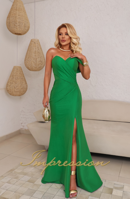 Vestido de Festa Longo Verde - Image 3