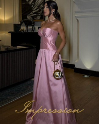 Vestido de Festa Longo Rose