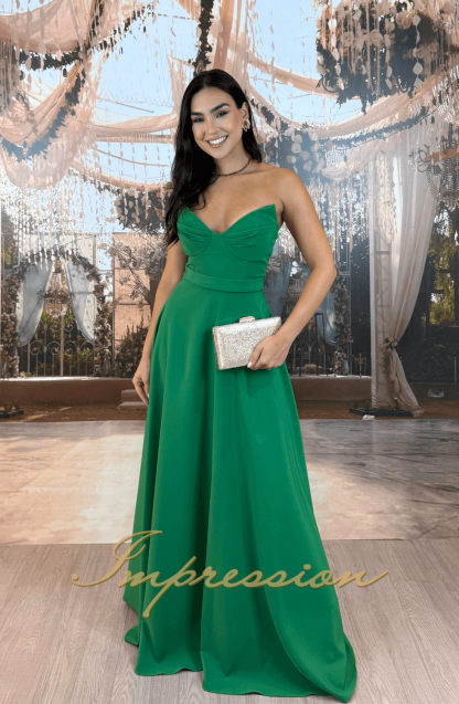 Vestido de Festa Longo Verde