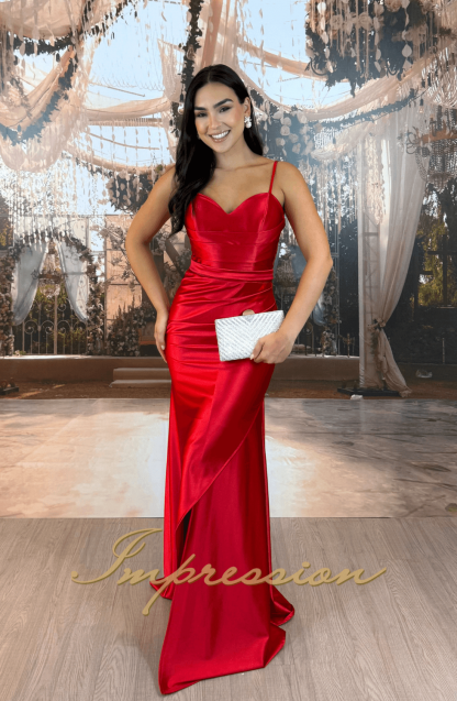 Vestido de Festa Longo Vermelho