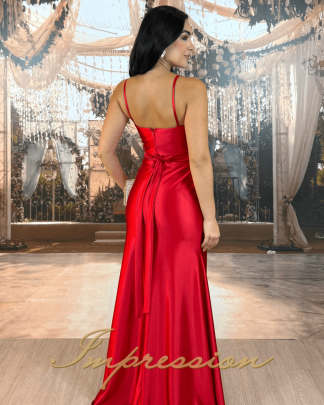 Vestido de Festa Longo Vermelho
