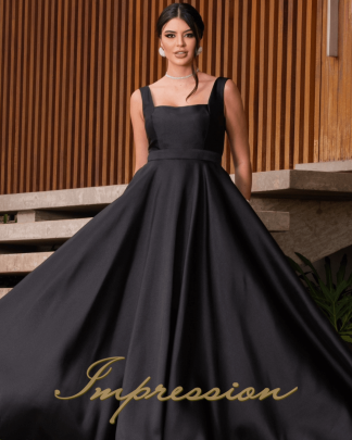 Vestido de Festa Longo Preto
