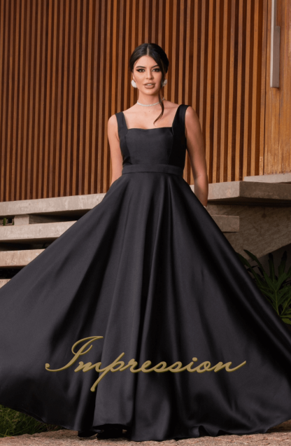 Vestido de Festa Longo Preto