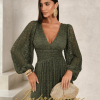 Vestido de Festa Longo Verde Oliva - Imagem 4