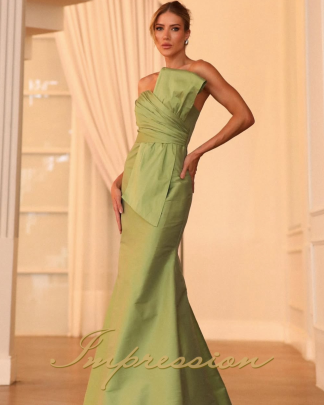 Vestido de Festa Longo Verde Menta