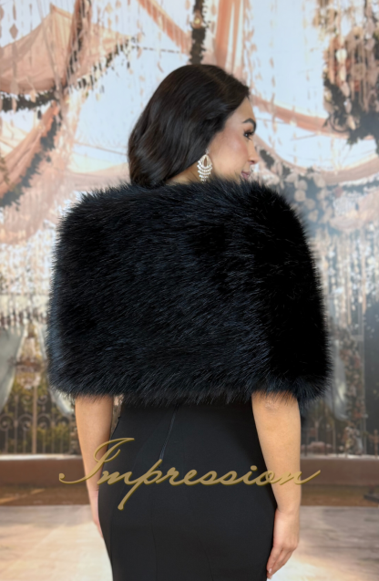 Estola de Pelo Preto - Imagem 3