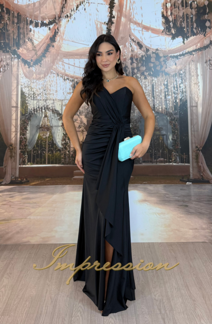 Vestido de Festa Longo Preto